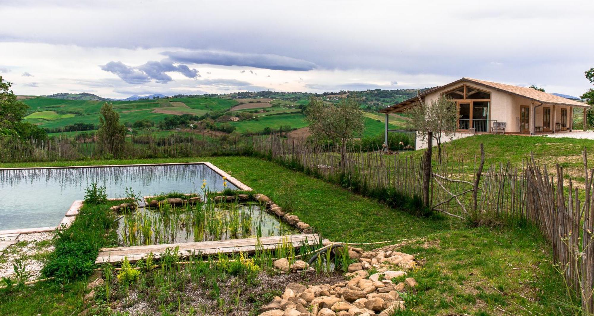La Luna Nell'Orto-Casa Vacanza Ecologica E Agricoltura Biodinamica Barchi Dış mekan fotoğraf